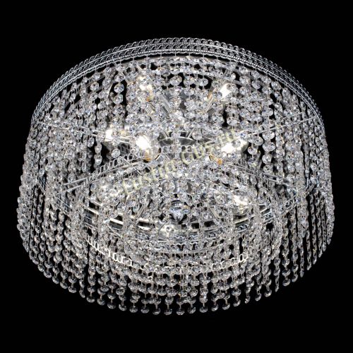 Люстра Флоренция капель оптикон в Магнитогорске Гусь Хрустальный