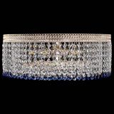 Люстра Флоренция капель оптикон синяя в Магнитогорске