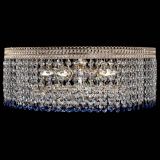 Люстра Флоренция капель оптикон синяя в Магнитогорске