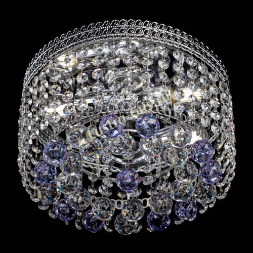 Люстра Флоренция шар №2 фиолетовая в Магнитогорске Гусь Хрустальный