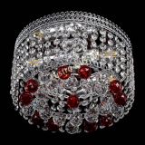 Люстра Флоренция шар №2 красная в Магнитогорске