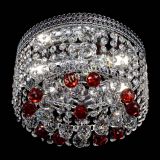 Люстра Флоренция шар №2 красная в Магнитогорске