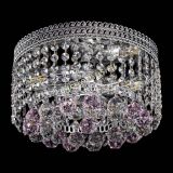 Люстра Флоренция шар №2 розовая в Магнитогорске