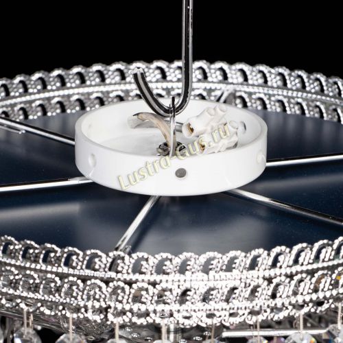 Люстра Флоренция шар №2 розовая в Магнитогорске Гусь Хрустальный