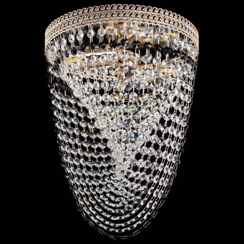 Люстра Флоренция Водоворот черная в Магнитогорске Гусь Хрустальный