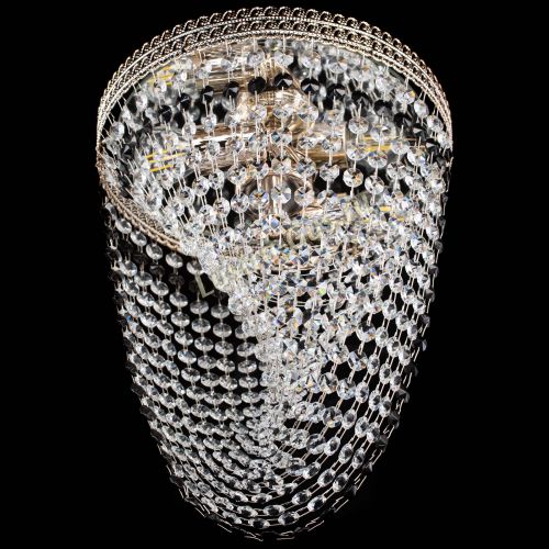 Люстра Флоренция Водоворот черная в Магнитогорске Гусь Хрустальный