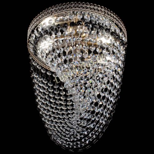 Люстра Флоренция Водоворот черная в Магнитогорске Гусь Хрустальный