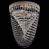 Люстра Флоренция Водоворот синяя в Магнитогорске