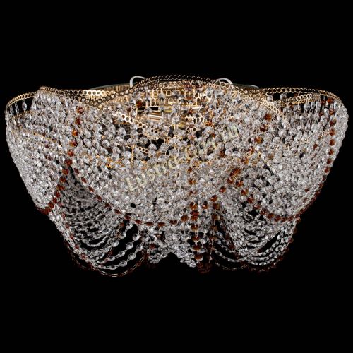 Люстра Галактика №4 чайная в Магнитогорске Гусь Хрустальный