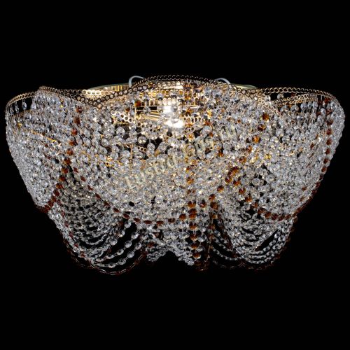 Люстра Галактика №4 чайная в Магнитогорске Гусь Хрустальный