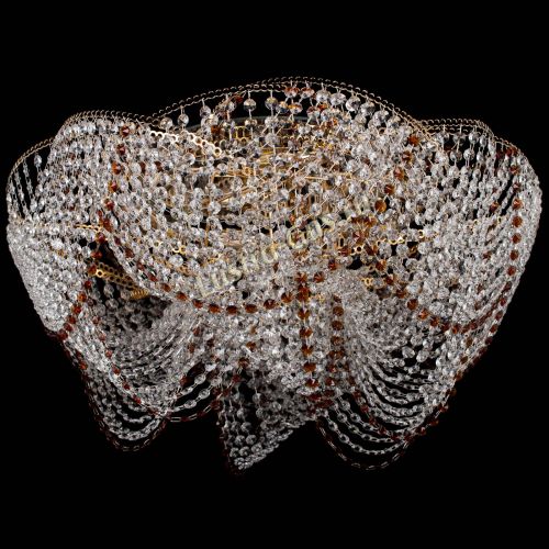 Люстра Галактика №4 чайная в Магнитогорске Гусь Хрустальный