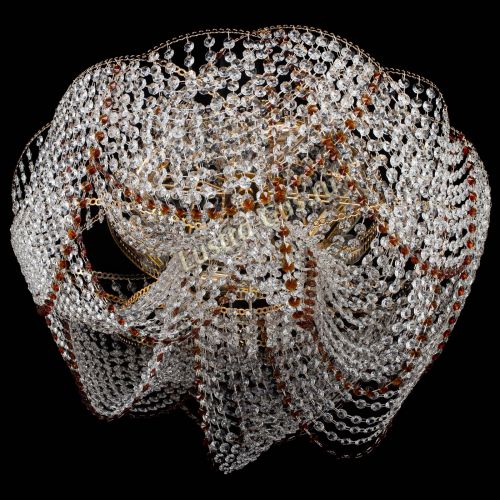 Люстра Галактика №4 чайная в Магнитогорске Гусь Хрустальный