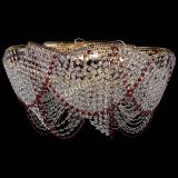 Люстра Галактика №4 красная в Магнитогорске