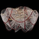 Люстра Галактика №4 красная в Магнитогорске