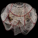 Люстра Галактика №4 красная в Магнитогорске