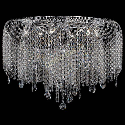 Люстра Галактика №6 журавлики в Магнитогорске Гусь Хрустальный