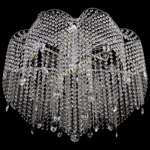 Люстра Галактика №6 журавлики в Магнитогорске Гусь Хрустальный