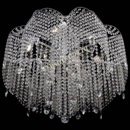 Люстра Галактика №6 журавлики в Магнитогорске Гусь Хрустальный