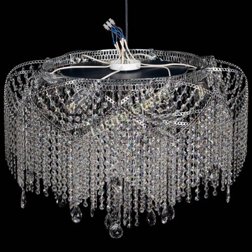 Люстра Галактика №6 журавлики в Магнитогорске Гусь Хрустальный