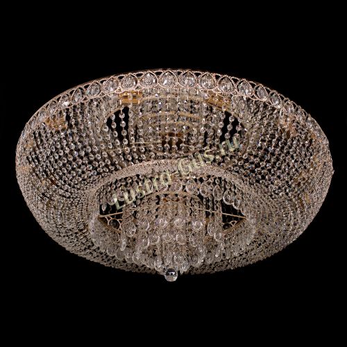 Люстра Капель 008 - 12 ламп в Магнитогорске Гусь Хрустальный