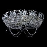 Люстра Глория №1 черная, диаметр - 500 мм, цвет фурнитуры - серебро, Люстры Гусь Хрустальный Люстра Глория №1 черная, диаметр - 500 мм, цвет фурнитуры - серебро, Люстры Гусь Хрустальный