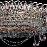 Люстра Глория №1 розовая, диаметр - 600 мм, Люстры Гусь Хрустальный Люстра Глория №1 розовая, диаметр - 600 мм, Люстры Гусь Хрустальный
