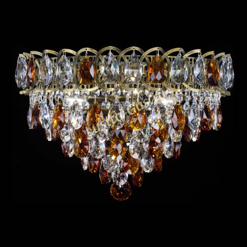 Люстра Грация №1 под бронзу чайная в Магнитогорске Гусь Хрустальный