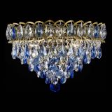 Люстра Грация №1 под бронзу синяя в Магнитогорске