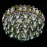 Люстра Грация №1 под бронзу зеленая в Магнитогорске