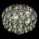 Люстра Грация №1 под бронзу зеленая в Магнитогорске