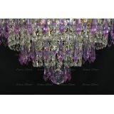 Люстра Ромашка Хризантема фиолетовая большой карашдаш в Магнитогорске