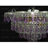 Люстра Ромашка Хризантема фиолетовая большой карашдаш в Магнитогорске