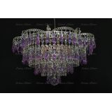 Люстра Ромашка Хризантема фиолетовая большой карашдаш в Магнитогорске