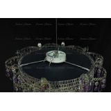 Люстра Ромашка Хризантема фиолетовая большой карашдаш в Магнитогорске