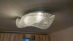 Люстра Хрустальная Волна в Магнитогорске отзыв и фото покупателя