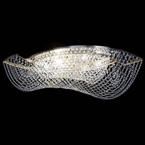 Люстра Хрустальная Волна в Магнитогорске Гусь Хрустальный