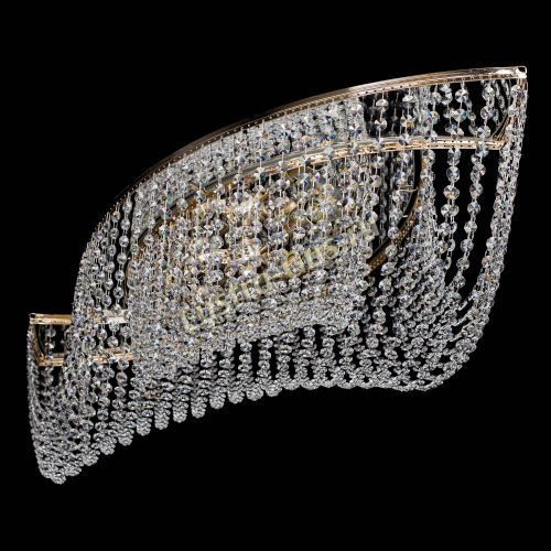 Люстра Хрустальная Волна в Магнитогорске Гусь Хрустальный