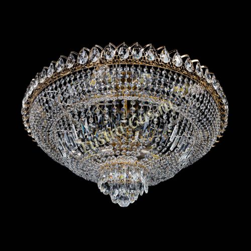 Люстра Хрустальный Каскад №1  700 мм в Магнитогорске Гусь Хрустальный