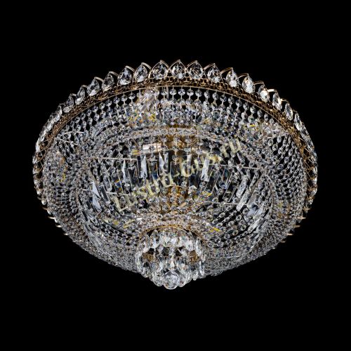 Люстра Хрустальный Каскад №1  700 мм в Магнитогорске Гусь Хрустальный