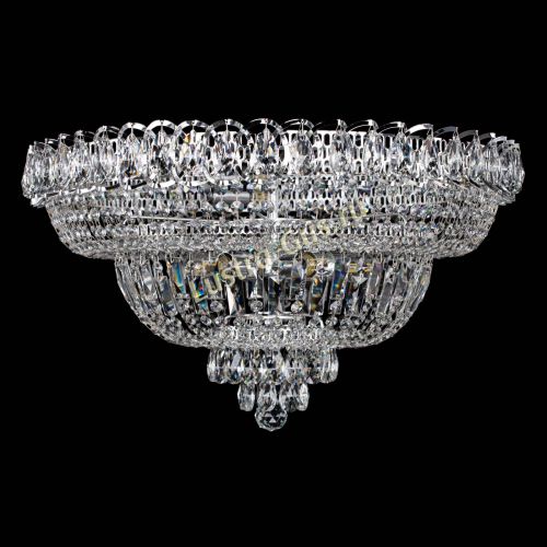 Люстра Хрустальный Каскад №1 - 600 мм в Магнитогорске Гусь Хрустальный