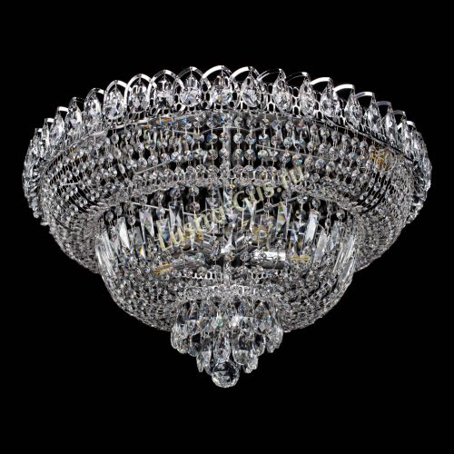 Люстра Хрустальный Каскад №1 - 600 мм в Магнитогорске Гусь Хрустальный