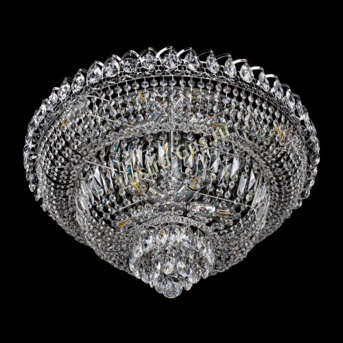 Люстра Хрустальный Каскад №1 - 600 мм в Магнитогорске Гусь Хрустальный