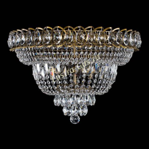 Люстра Хрустальный Каскад №1 под бронзу в Магнитогорске Гусь Хрустальный