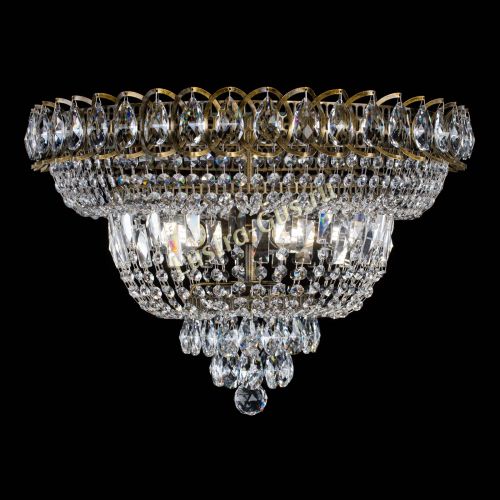 Люстра Хрустальный Каскад №1 под бронзу в Магнитогорске Гусь Хрустальный