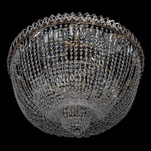 Люстра Хрустальный Каскад №2 - 15 ламп в Магнитогорске Гусь Хрустальный