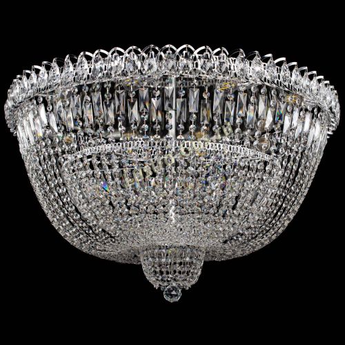 Люстра Хрустальный Каскад №2 - 15 ламп в Магнитогорске Гусь Хрустальный