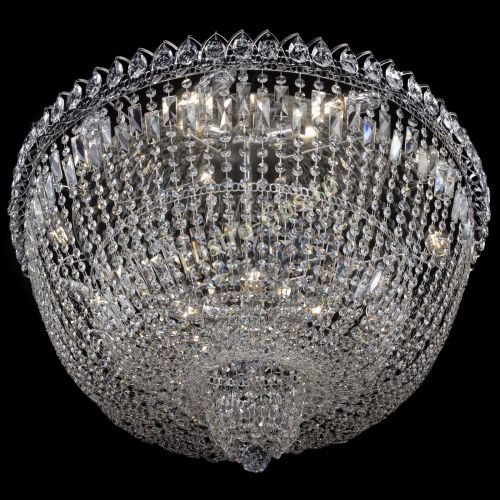 Люстра Хрустальный Каскад №2 - 15 ламп в Магнитогорске Гусь Хрустальный