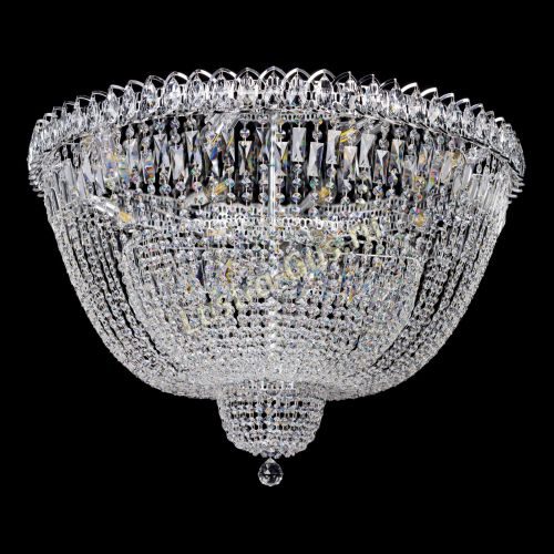 Люстра Хрустальный Каскад №2 800 мм в Магнитогорске Гусь Хрустальный