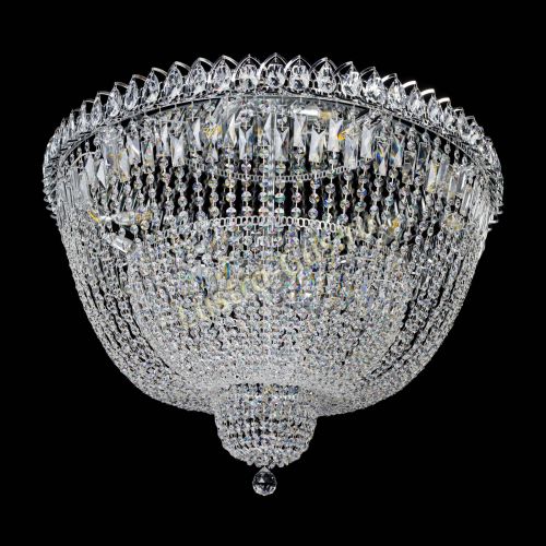 Люстра Хрустальный Каскад №2 800 мм в Магнитогорске Гусь Хрустальный