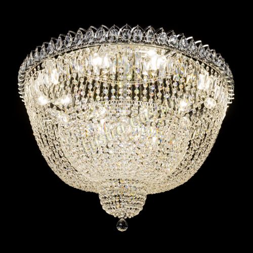 Люстра Хрустальный Каскад №2 800 мм в Магнитогорске Гусь Хрустальный